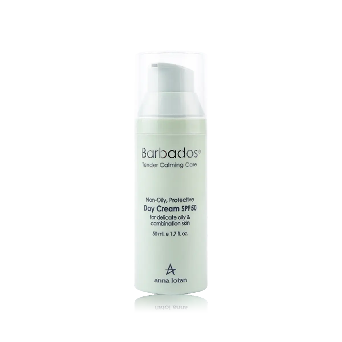 Barbados Propical Non-Oily Protective Day Cream SPF50 - Kem chống nắng SPF50 dành cho da dầu & hỗn hợp nhạy cảm