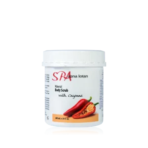 Dead Sea Mineral Body Scrub with Cayenne – Tẩy tế bào chết sáng mượt da cơ thể chiết xuất Cayenne