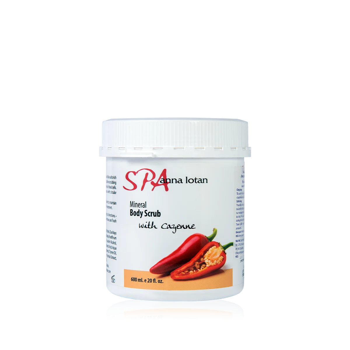 Dead Sea Mineral Body Scrub with Cayenne – Tẩy tế bào chết sáng mượt da cơ thể chiết xuất Cayenne